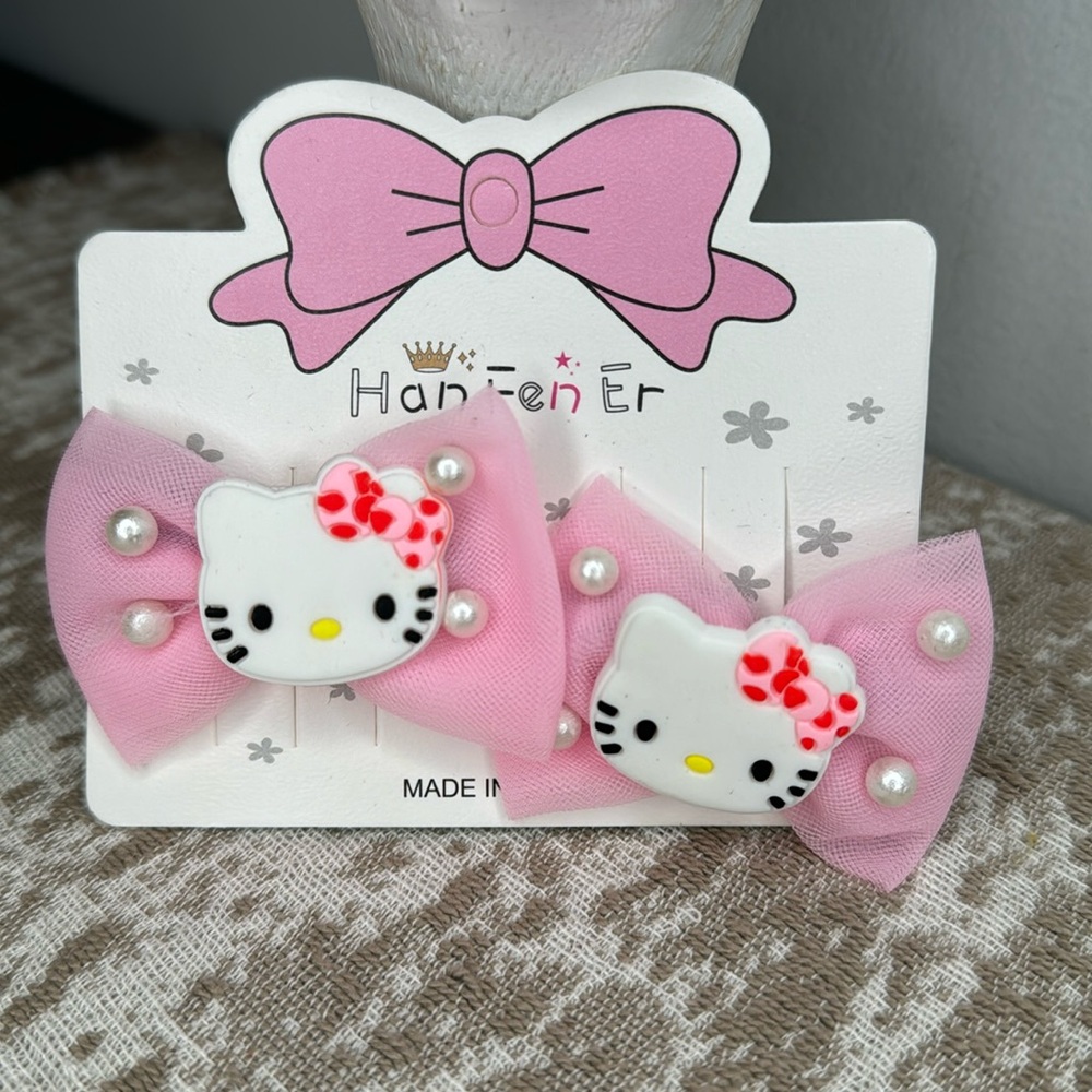 Hello Kitty Hair Clips